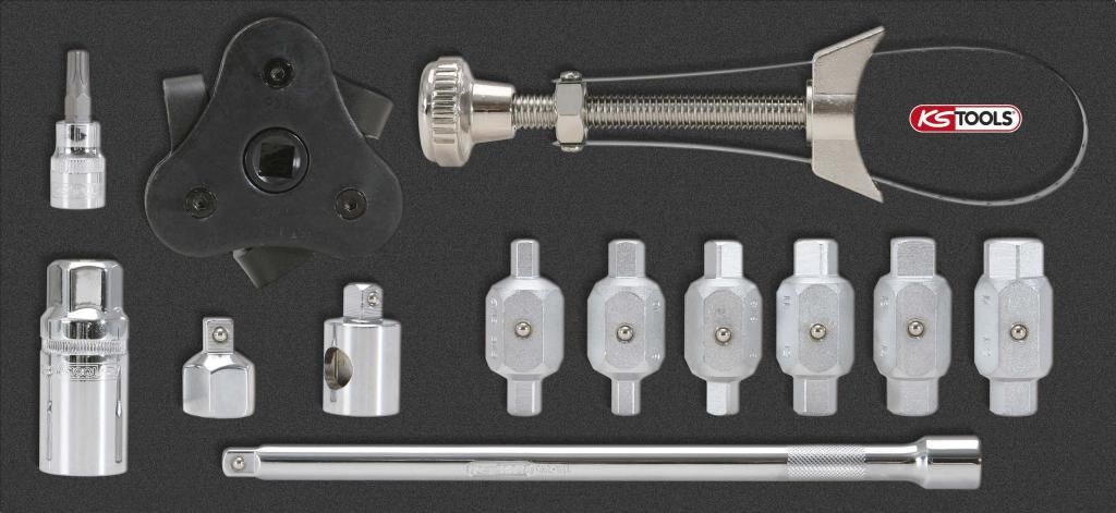 KS TOOLS Coffret outils pour vidange KS TOOLS 150.9300 KS TOOLS Coffret outils pour vidange KS TOOLS 150.9300