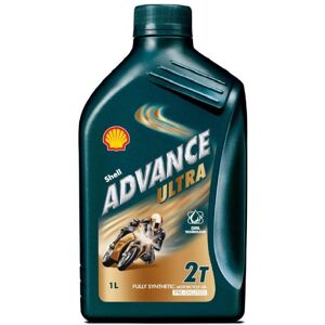 SHELL Huile moto 2T 2 Temps 1 L Advance Ultra 2T (Ref: 550053583)