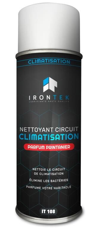IRONTEK Nettoyant Climatisation 400 ml Aérosol (Ref: IT108)