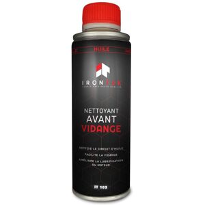 IRONTEK Additif Huile Moteur : Nettoyant Huile - Vidange 300 ml (Ref: IT103)