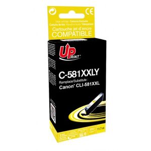 UPRINT Cartouche encre UPrint compatible CANON CLI-581XXLY Jaune - Publicité