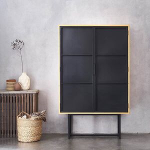 BOIS DESSUS BOIS DESSOUS Armoire en bois recyclé et métal