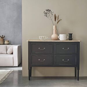 BOIS DESSUS BOIS DESSOUS Commode en mindi massif 120 cm