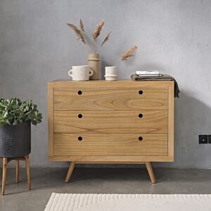 BOIS DESSUS BOIS DESSOUS Commode en mindi massif 110 cm