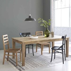 BOIS DESSUS BOIS DESSOUS Table en teck recyclé massif extensible 14 pers.