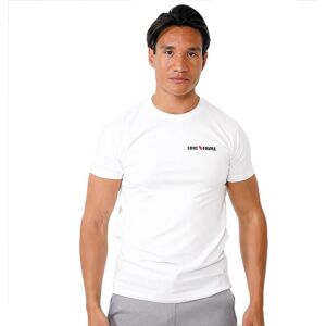 Legend Is Born T-shirt Strech Manches Courtes Homme Blanc - Eric Favre 2kg