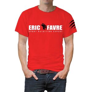 Eric Favre T-Shirt Col Rond Homme Rouge - Eric Favre