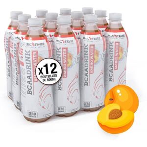 Eric Favre BCAA Drink - La boisson de récupération Boissons - Pêche - Pack de 12 unités - Eric Favre one_size_fits_all