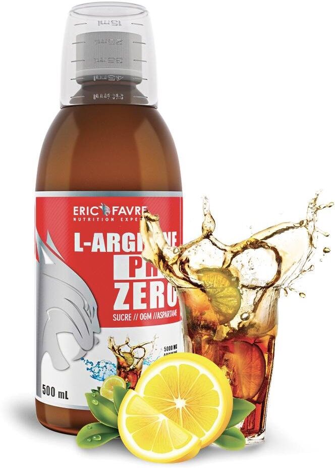 L-Arginine Pro Zero Boosters & Pre Work Out - Cola - Citron - 500ml - Eric Favre