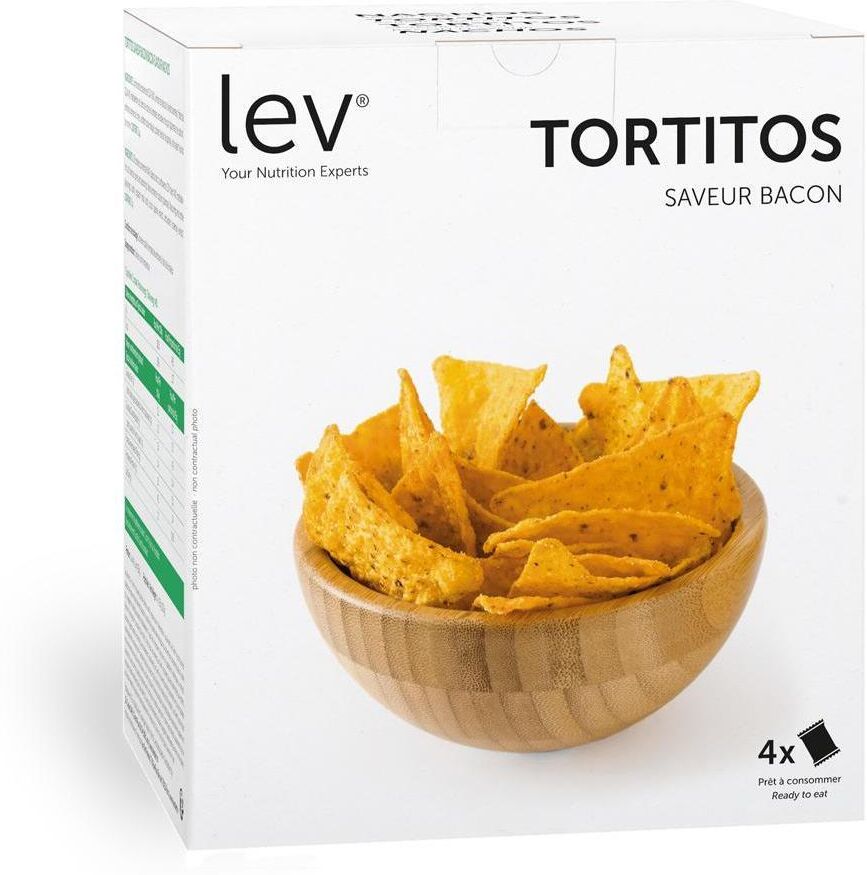 Tortitos protéinés Lev Diet - - Eric Favre Noir M