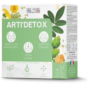 Programme Detoxifiant Artichaut Arti Detox (Orange) Detox & Perte De Poids Orange - Eric Favre Noir M