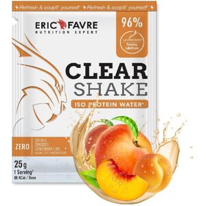 Clear Shake - Iso Protein Water - Sachet Unidose Proteines - Peche - Abricot - 25g - Eric Favre one_size_fits_all