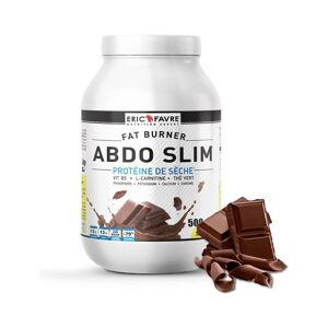 Eric Favre Abdo Slim - Protéine de sèche Proteines - Chocolat dÃ©lice - 500g - Eric Favre Noir L