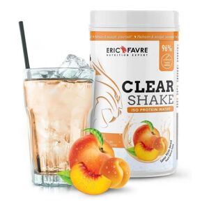 Eric Favre Clear Shake - Iso Protein Water Proteines - Pêche - Abricot - 500g - Eric Favre Noir S
