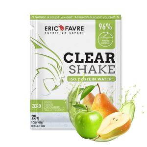 Eric Favre Clear Shake - Iso Protein Water - Sachet Unidose Proteines - Pomme Poire - 25g - Eric Favre one_size_fits_all