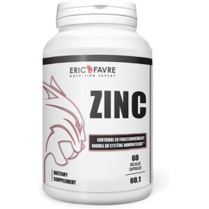 Eric Favre Zinc - 60 gélules végétales Bien Etre General - - Eric Favre Gris L