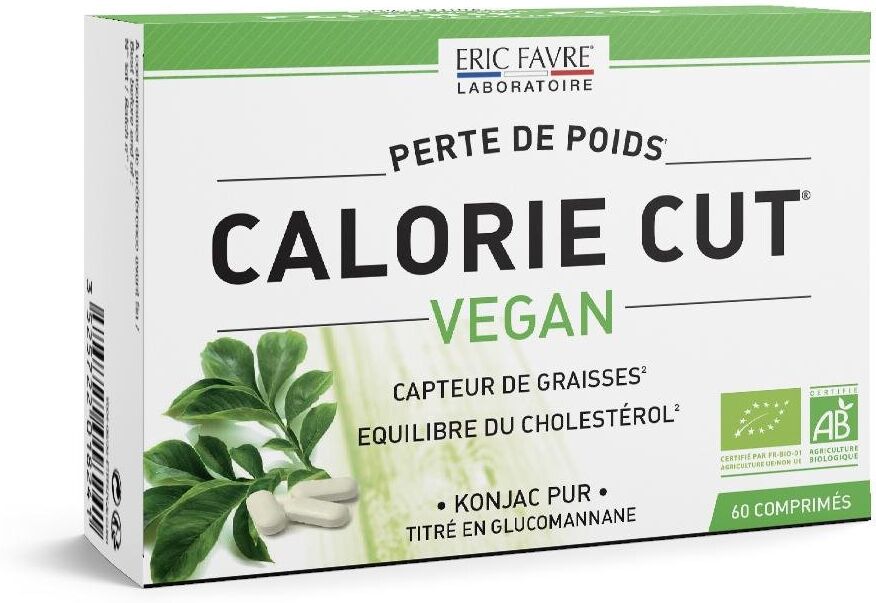 Eric Favre Calorie cut vegan 10.6 - Perte de poids1 - konjac pur bio - Eric Favre