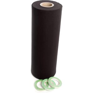 Admiral Staging Admiral Deco molton roll 60m x 60cm noir - Tissus et filets