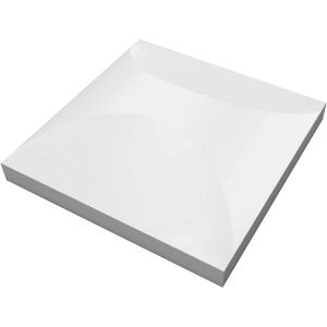 Wentex 3D Deco Panel SEG Stretch Cloth Pour 3D Deco Panel - Blanc - 1 x 1 m - Tissus et filets