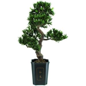 EUROPALMS Bonsai podocarpus, plante artificielle, 80cm - Arbres