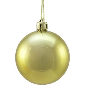 EUROPALMS Boule déco 6cm, or, métallique 6x - Boules de Noël