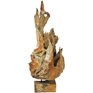 Europalms EUROPALMES Sculpture en bois naturel 160cm - Objets de déco & aménagement