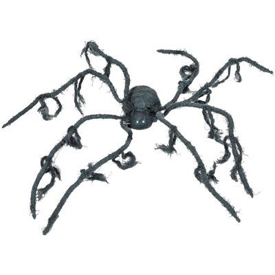 EUROPALMS Araignée d'Halloween, animée, 110x8cm - Décoration Halloween - Publicité EUROPALMS Araignée d'Halloween, animée, 110x8cm - Décoration Halloween - Publicité