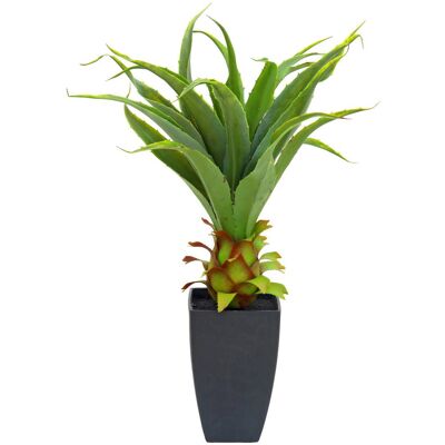 EUROPALMS Plante agave avec pot, plante artificielle, 75cm - Cacti - Publicité EUROPALMS Plante agave avec pot, plante artificielle, 75cm - Cacti - Publicité