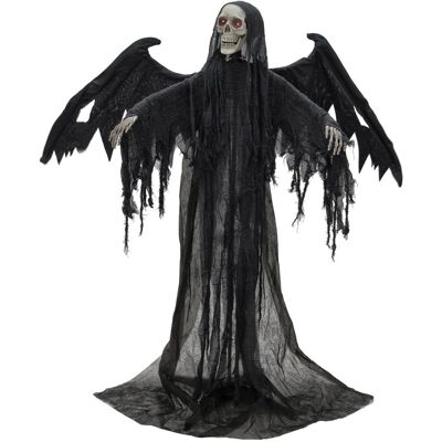 EUROPALMS Halloween Ange noir, 175x100x66cm - Décoration Halloween - Publicité EUROPALMS Halloween Ange noir, 175x100x66cm - Décoration Halloween - Publicité
