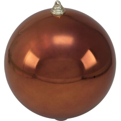 EUROPALMS Boule déco 20cm, cuivre - Boules de décoration - Publicité EUROPALMS Boule déco 20cm, cuivre - Boules de décoration - Publicité