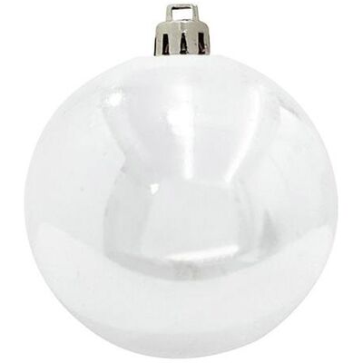 EUROPALMS Boule blanche 20cm - Intérieur & extérieur - Noël & jardin - Publicité EUROPALMS Boule blanche 20cm - Intérieur & extérieur - Noël & jardin - Publicité