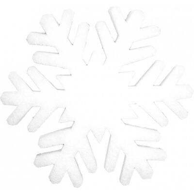 EUROPALMS Snowflake made of snow matting, 41cm, flame retardent B1 - Déco d'hiver & bricolage - Publicité EUROPALMS Snowflake made of snow matting, 41cm, flame retardent B1 - Déco d'hiver & bricolage - Publicité