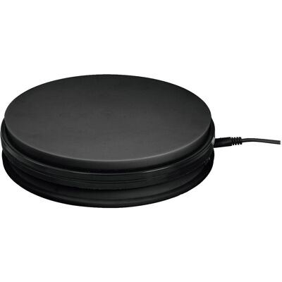 EUROPALMS Plateau rotatif - 45cm, 50kg, Noir - Plateau rotatif - Publicité EUROPALMS Plateau rotatif - 45cm, 50kg, Noir - Plateau rotatif - Publicité