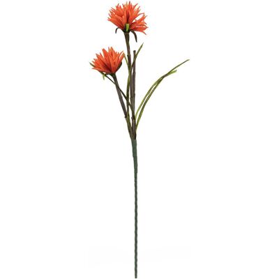 EUROPALMS Dahlia EVA - Plante artificielle - orange - 100cm - Publicité EUROPALMS Dahlia EVA - Plante artificielle - orange - 100cm - Publicité
