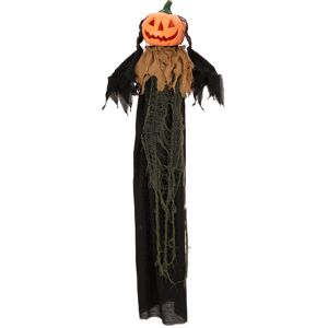 EUROPALMS Figure d'Halloween Tête de citrouille, animée 115cm - Décoration