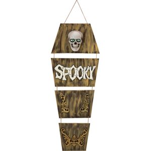 EUROPALMS Haloween Ghost Coffin, animé 150cm - Décoration Halloween