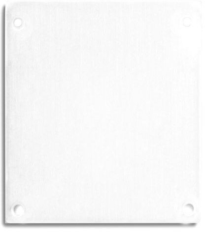 ISOLED Cache de finition E69 aluminium blanc pour LAMP30, 2 pces, avec vis - Accessoires divers