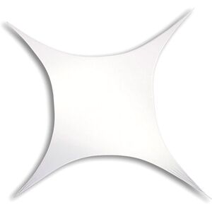 Sonstige Wentex Stretch Shape Square White 125 cm x 125 cm, Blanc - Tissus et filets