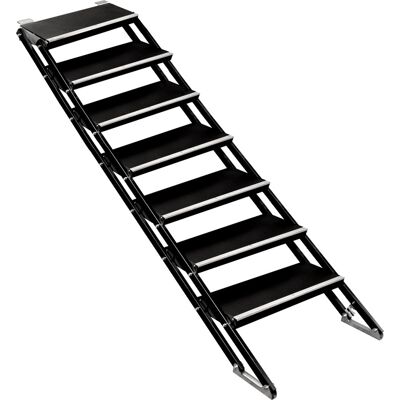Escalier Bullstage Vario avec hauteurs de scène de 100 à 180 cm - Accessoires pour podiums - Publicité Escalier Bullstage Vario avec hauteurs de scène de 100 à 180 cm - Accessoires pour podiums - Publicité