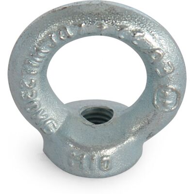 Anneau de levage galvanisé M10 Riggatec - Capacité 0,23t - Publicité Anneau de levage galvanisé M10 Riggatec - Capacité 0,23t - Publicité