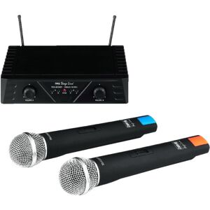 IMG STAGELINE TXS-812SET Système microphone sans fil 2 canaux - Kits de microphones