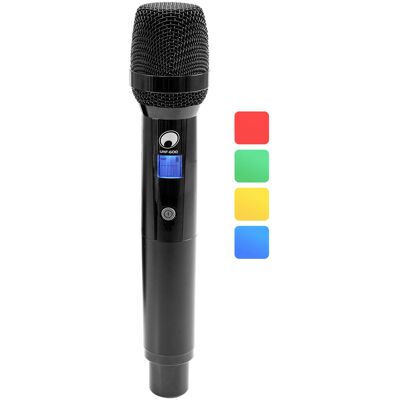 Microphone à main OMNITRONIC UHF-600 520-554 MHz - Composants individuels - Publicité Microphone à main OMNITRONIC UHF-600 520-554 MHz - Composants individuels - Publicité