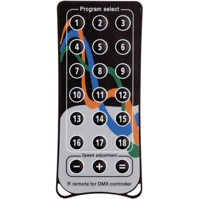 SHOWTEC Quick DMX IR Remote Télécommande optionnelle pour Rack 1024 - Accessoires pour commandes d’éclairage - Publicité SHOWTEC Quick DMX IR Remote Télécommande optionnelle pour Rack 1024 - Accessoires pour commandes d’éclairage - Publicité