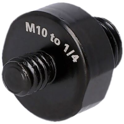 Gravity A M10M 14M - Adaptateur de filetage mâle M10 à mâle 1/4″ - Pieds pour microphones - Publicité Gravity A M10M 14M - Adaptateur de filetage mâle M10 à mâle 1/4″ - Pieds pour microphones - Publicité