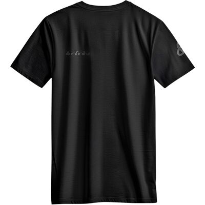 T-shirt INFINITY L unisexe - noir - taille L européenne - Marchandisage - Publicité T-shirt INFINITY L unisexe - noir - taille L européenne - Marchandisage - Publicité