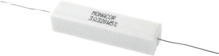 MONACOR LSR-33/20 Série de résistances cémentées 20 W - Répartiteurs de fréquence/Pièces détachées