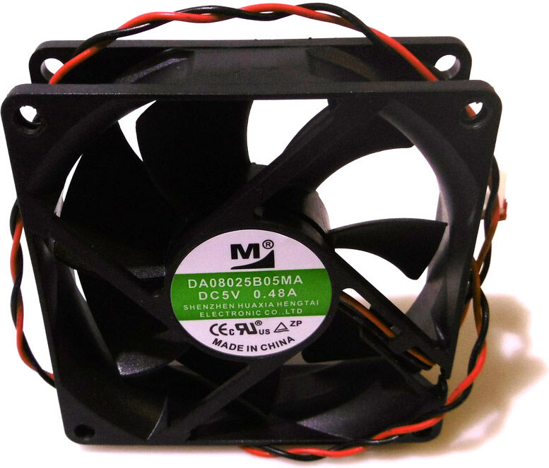 Ersatzteil Fan 5V/0,48A 80x80x25mm (DA08025B05MA) - Pièces de rechange