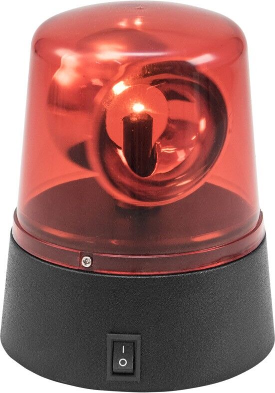 EUROLITE Mini balise de police LED rouge USB/Batterie - Effets de fête