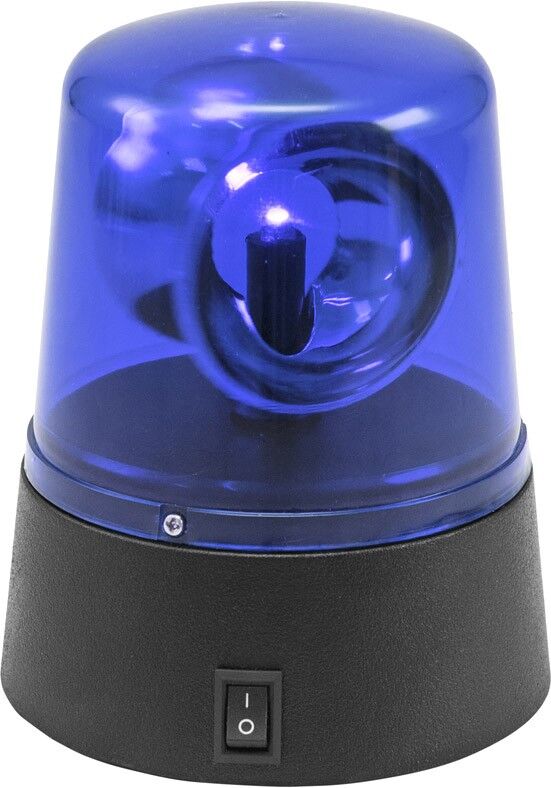 EUROLITE Mini balise de police LED bleue USB/Batterie - Effets de fête