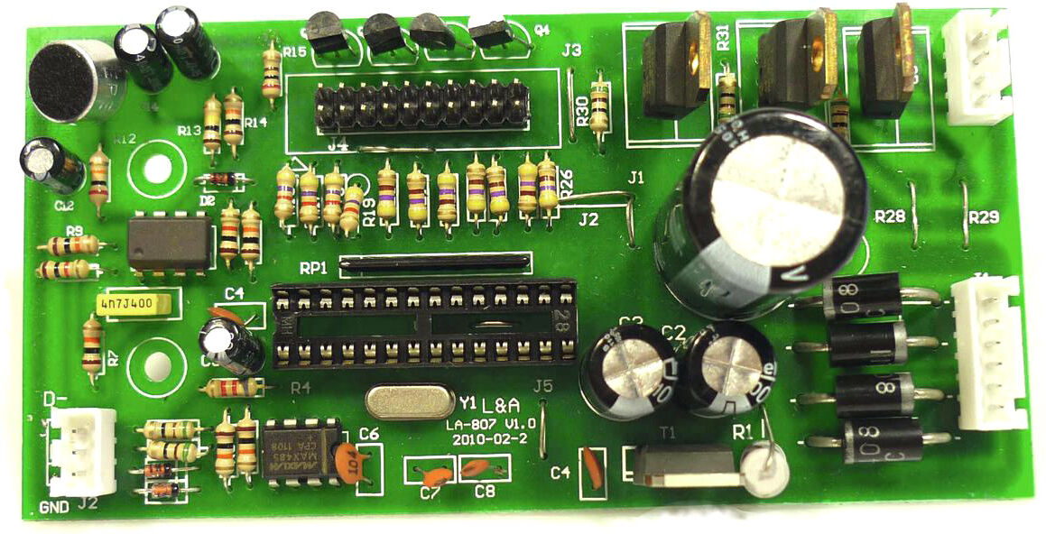 Ersatzteil Pcb (Contrôle) LED Par-56 RGB 151x5mm - Pièces de rechange